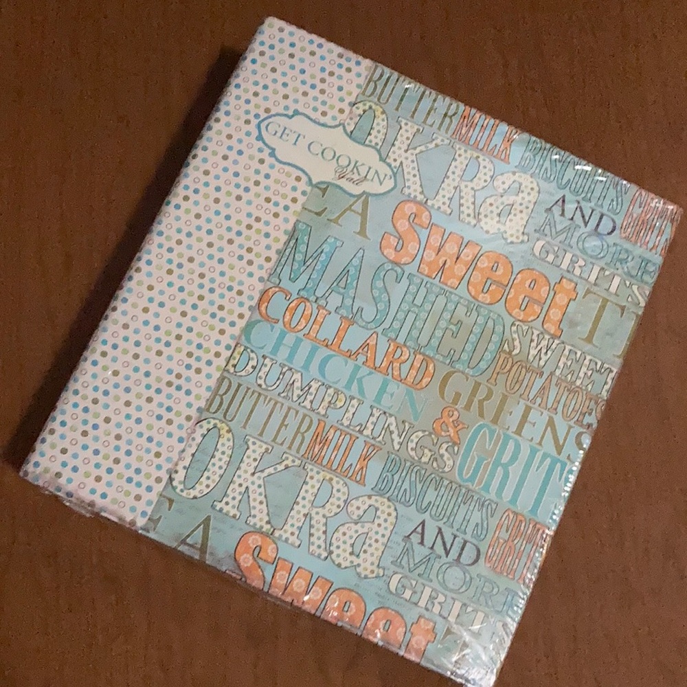 🌸 (2/$20) NEW Paula Dean Recipe Card Organizer